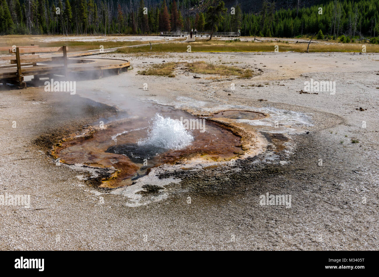 Geyser bubbling hi-res stock photography and images - Alamy