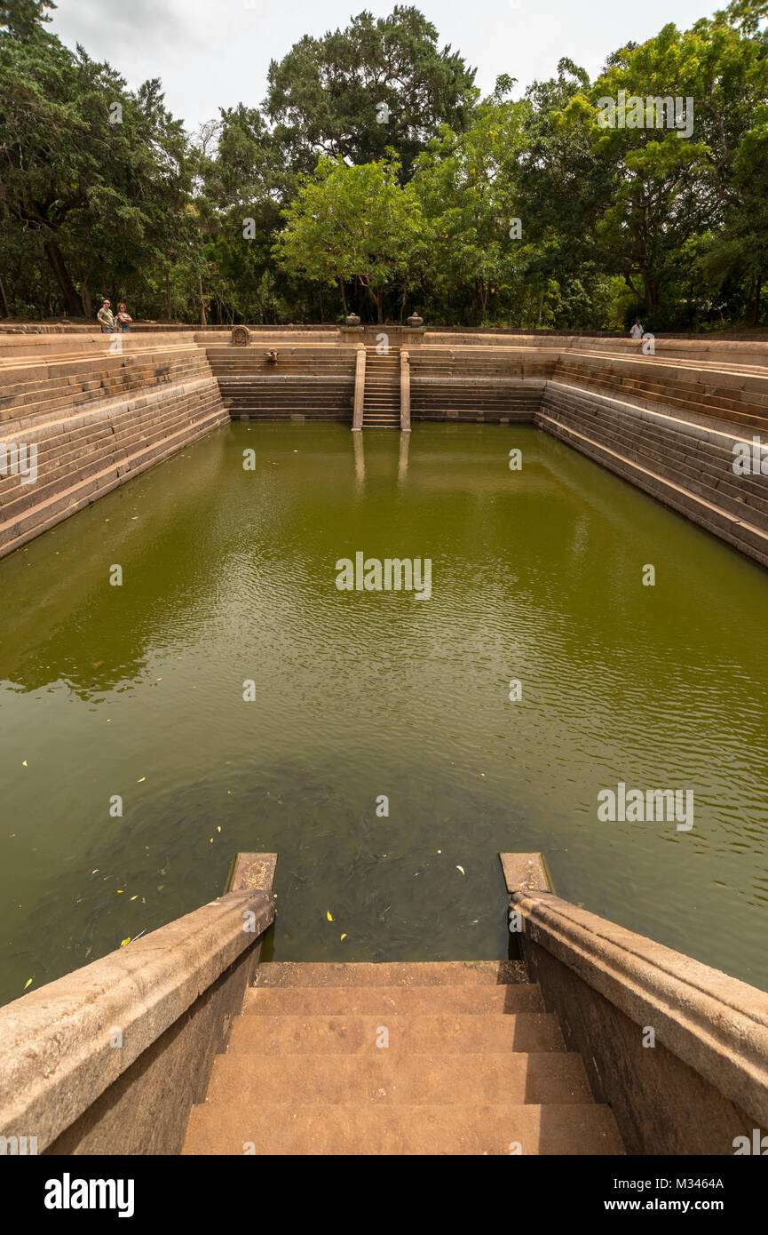 Anuradhapura, Sri Lanka,Kuttam Pokuna (twin ponds Stock Photo Alamy