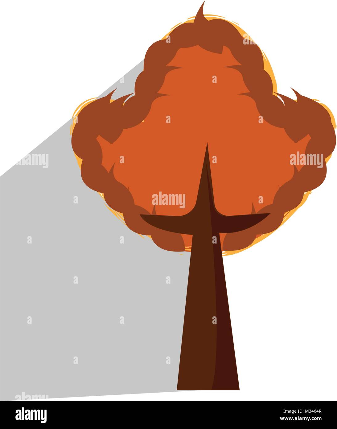Abstract cute tree Stock Vector Image & Art - Alamy