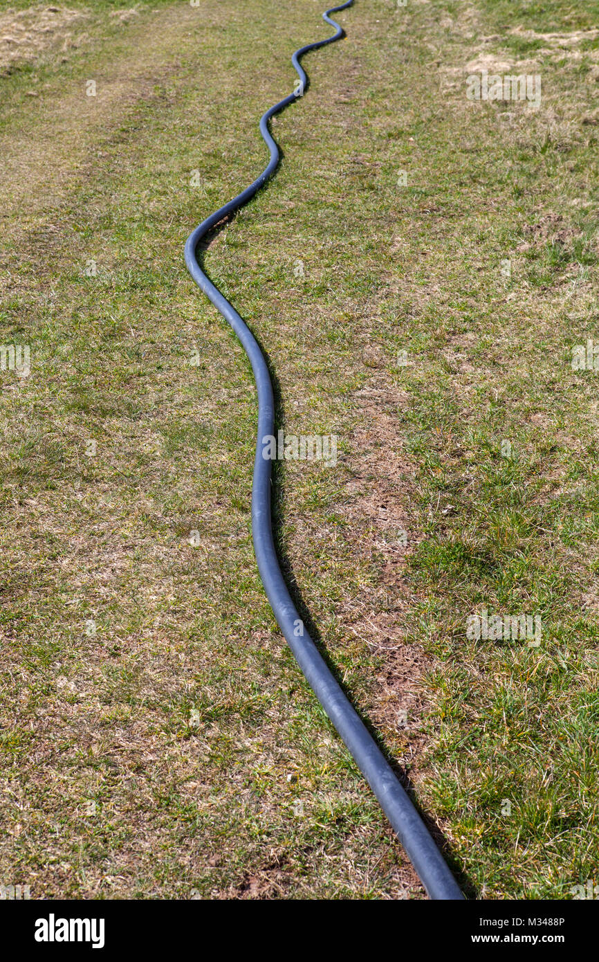 water hose Stock Photo