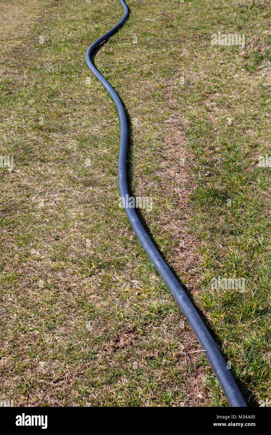 water hose Stock Photo