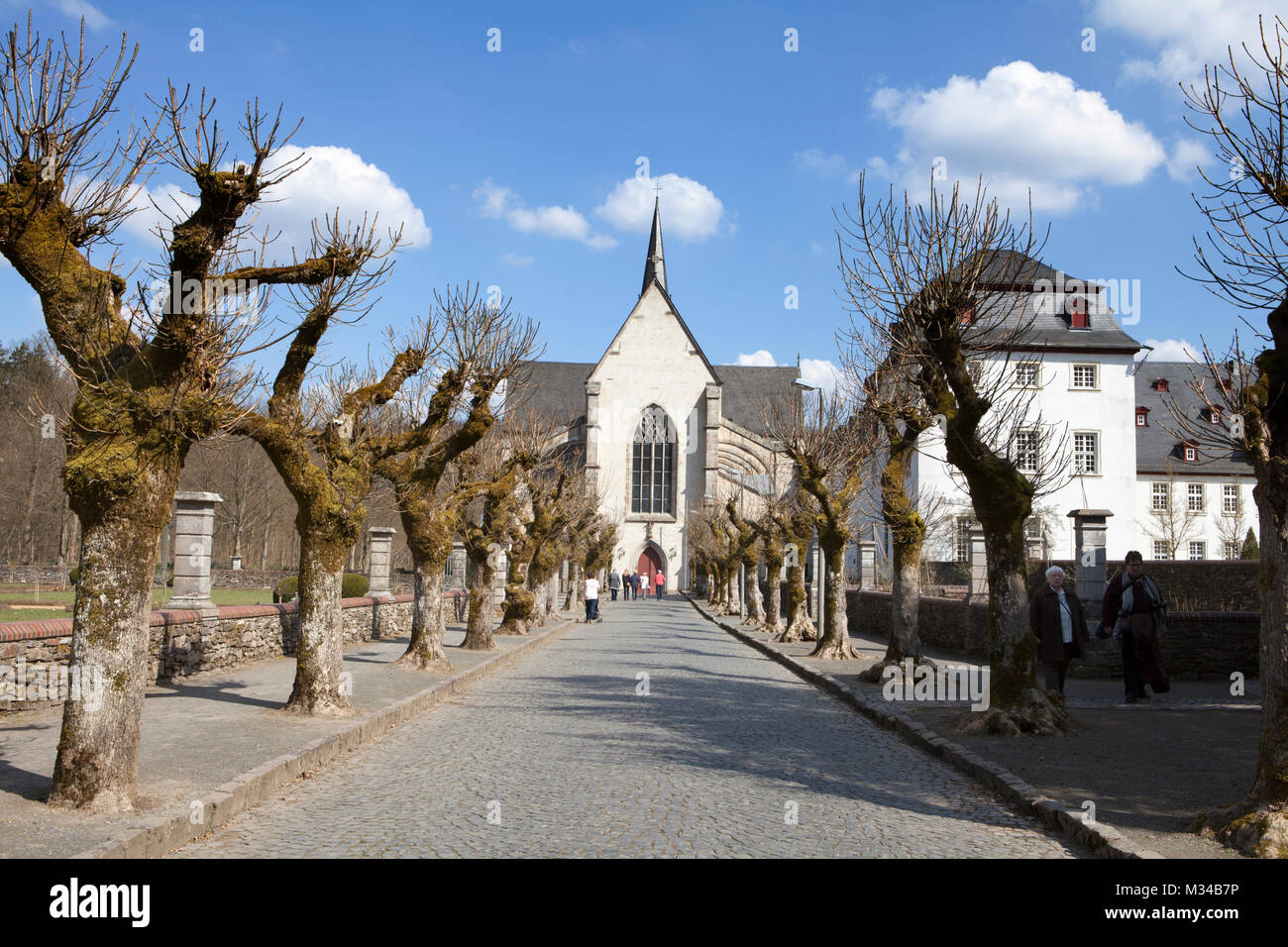 Marienstatt Abbey, Streithausen, Westerwald hills, Rhineland-Palatinate, Germany Stock Photo