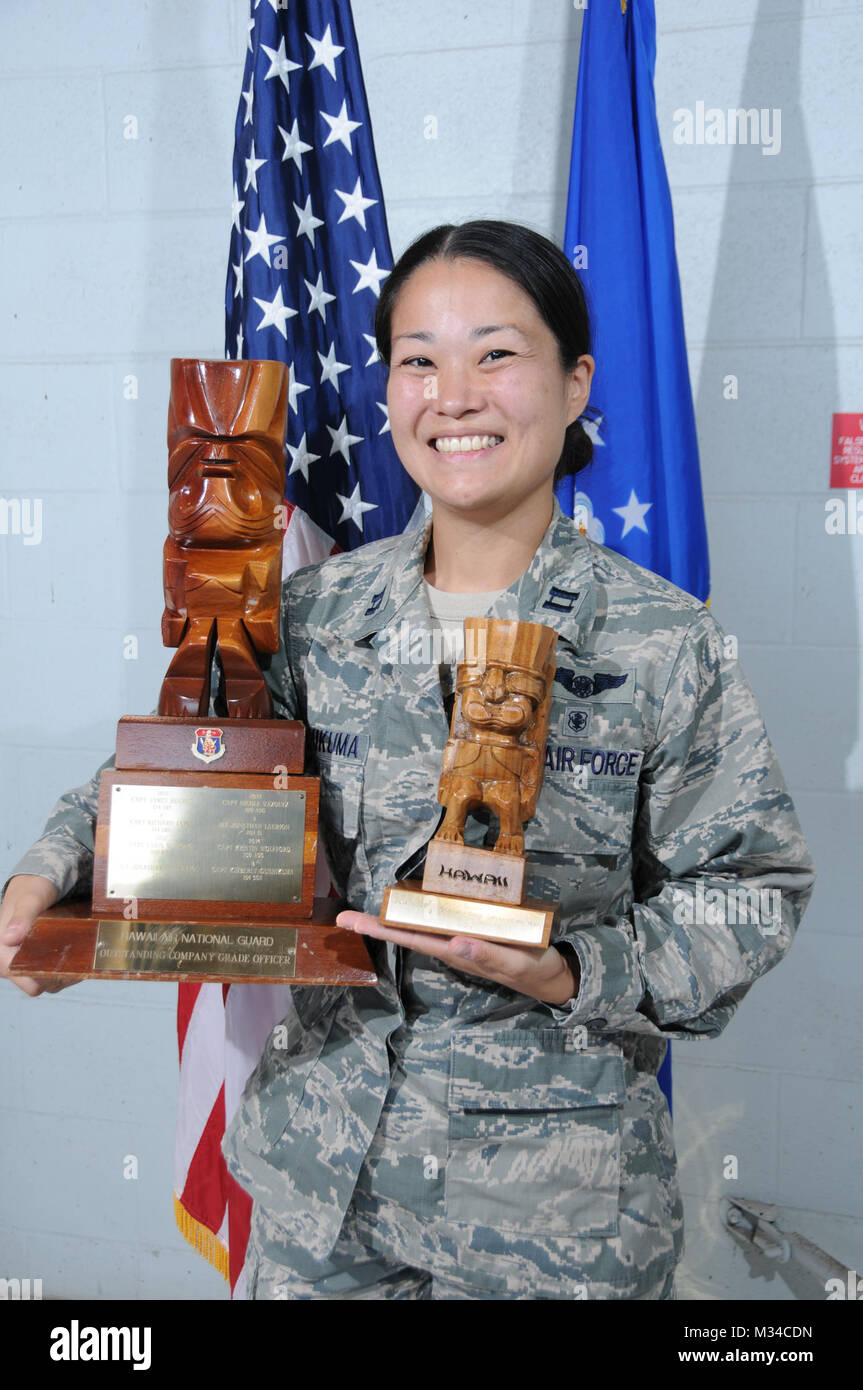 U.S. Air Force Capt. Kimberly Gushikuma, Hawaii Air National Guard