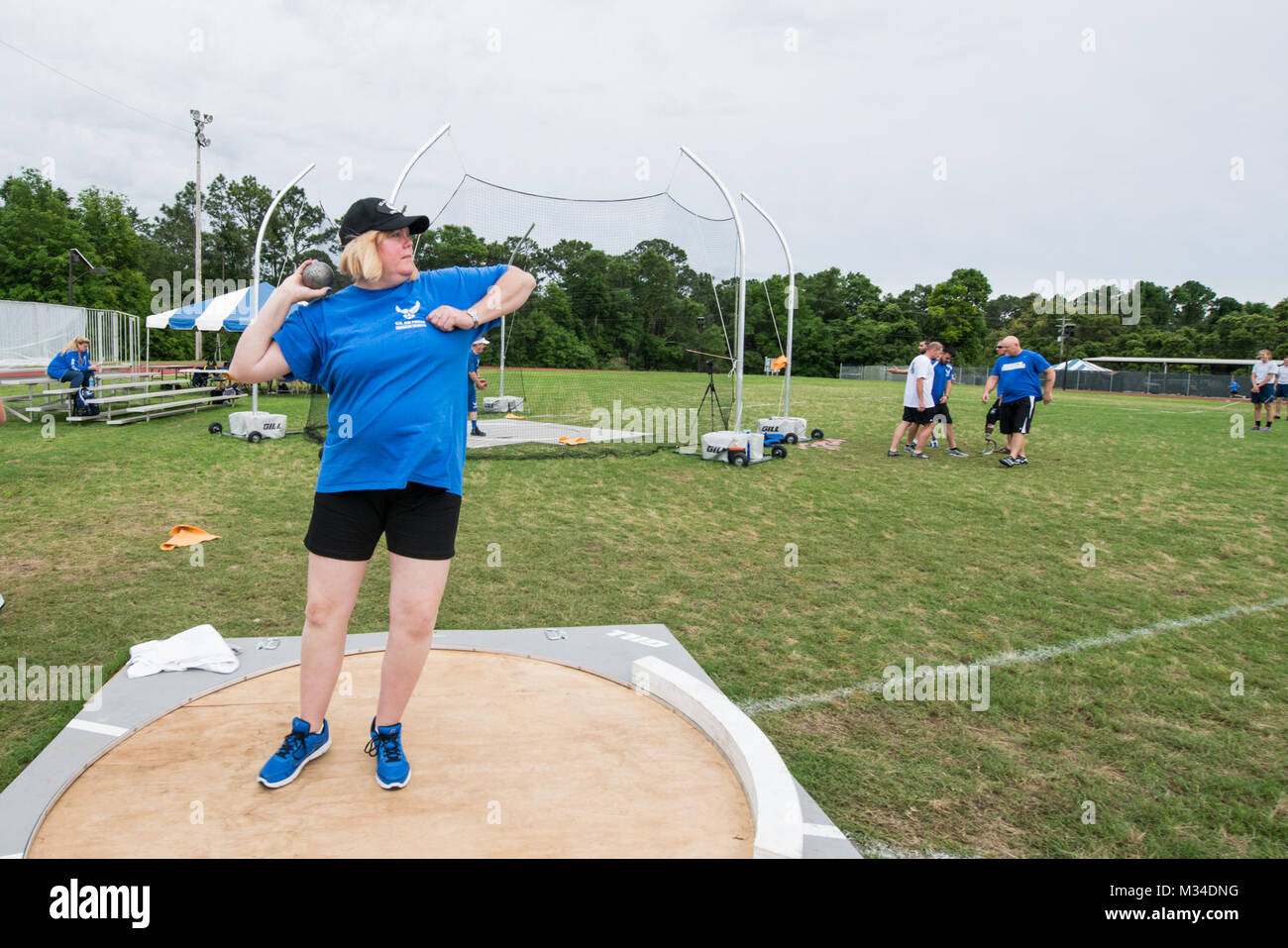 Chief Master Sgt. (Ret.) Mary Ann Cook, an Air Force wounded warrior
