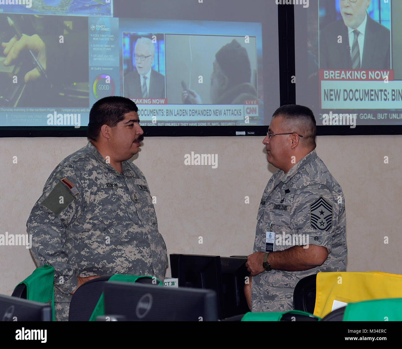 Texas State Guard Army Sgt. 1st Class Alfredo Rendon and Air Command