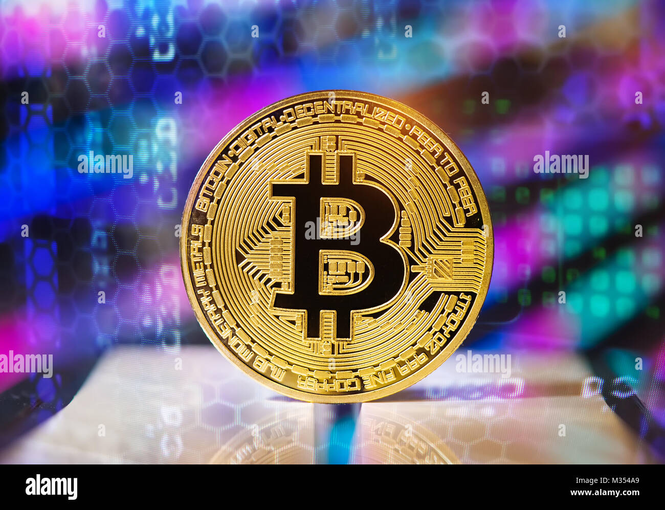 Virtual Currencies Bitcoin Example Virtual assets hi-res stock photography and images - Alamy