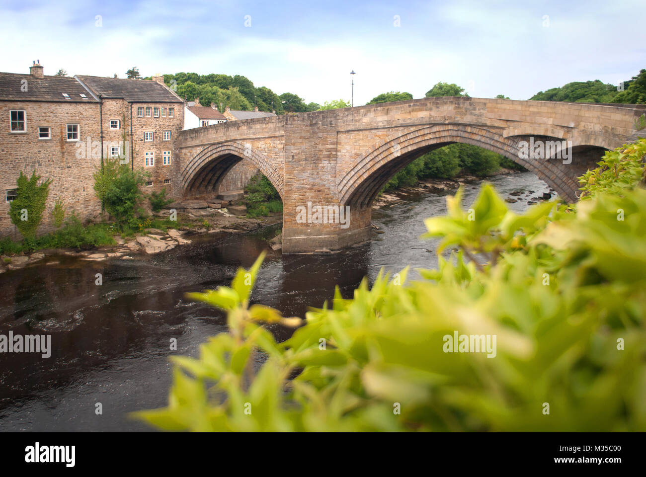 Barnard Castle, County Durham Stock Photo Alamy