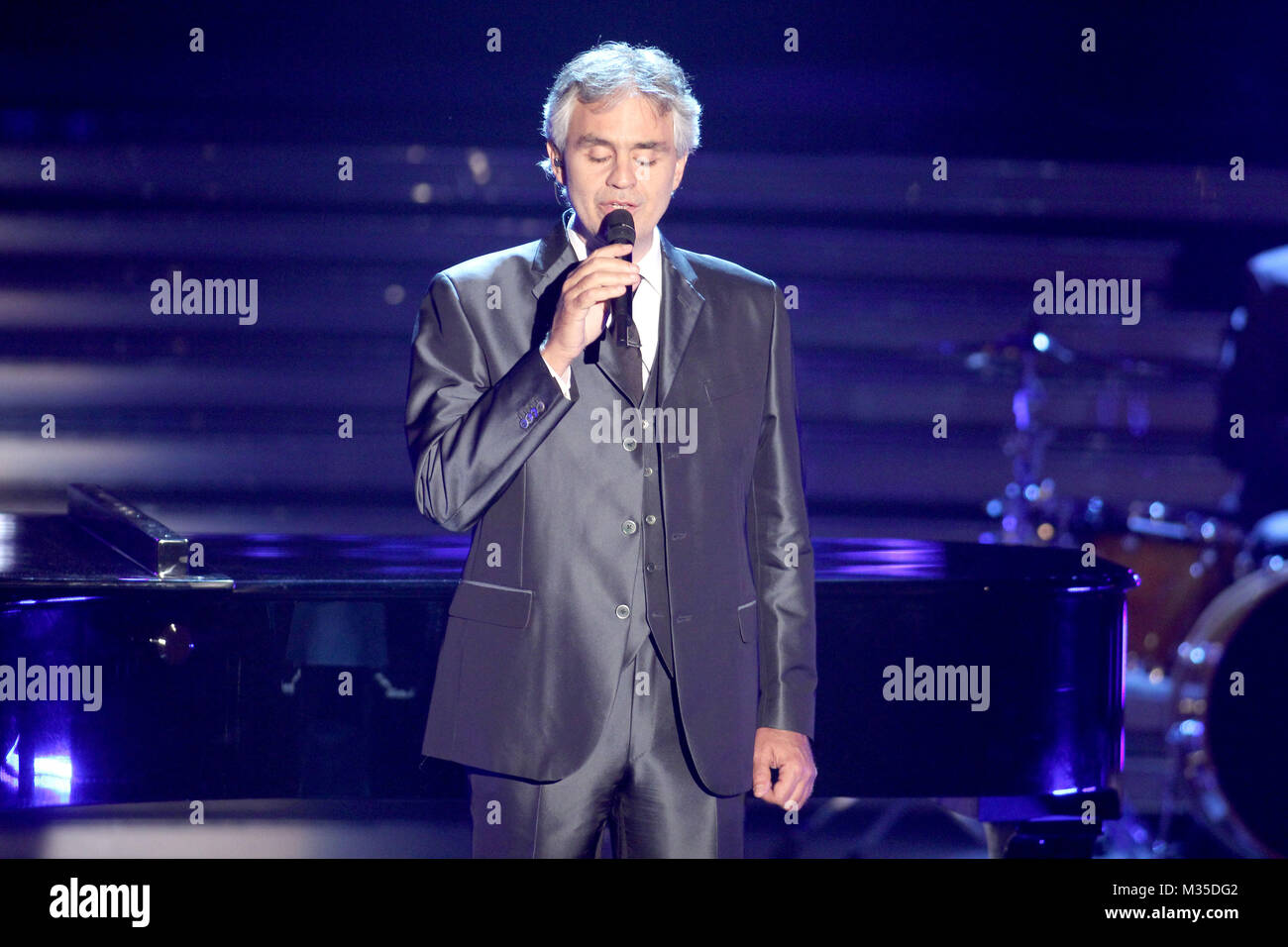 Amos bocelli and andrea bocelli hi-res stock photography and