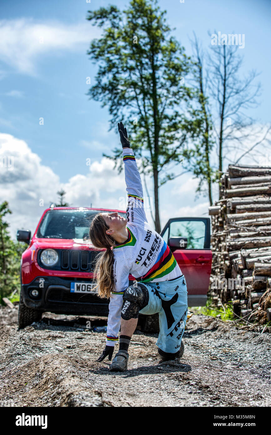 downhill mountain bike champion