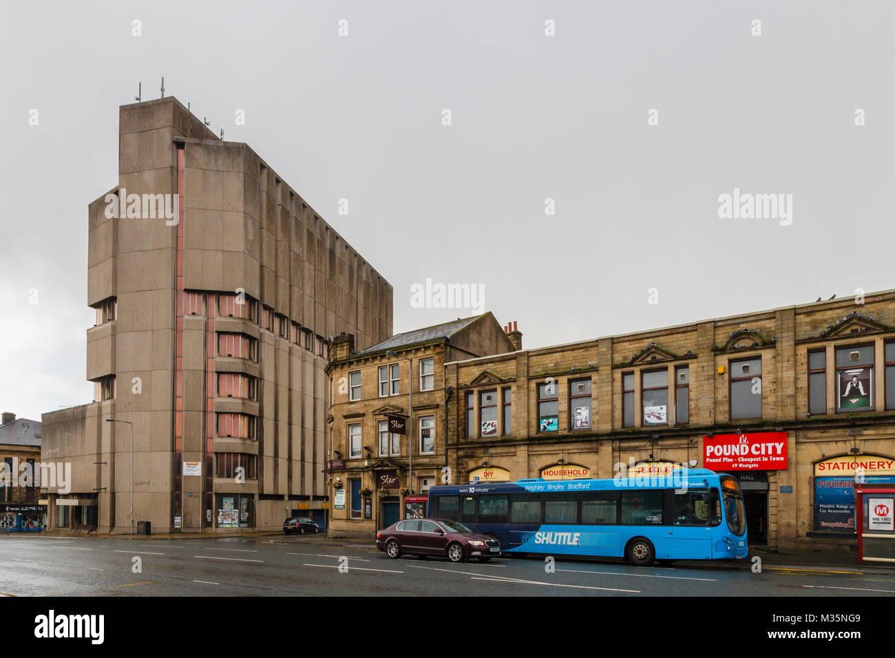 The West Yorkshire Building Society office block has remained empty and
