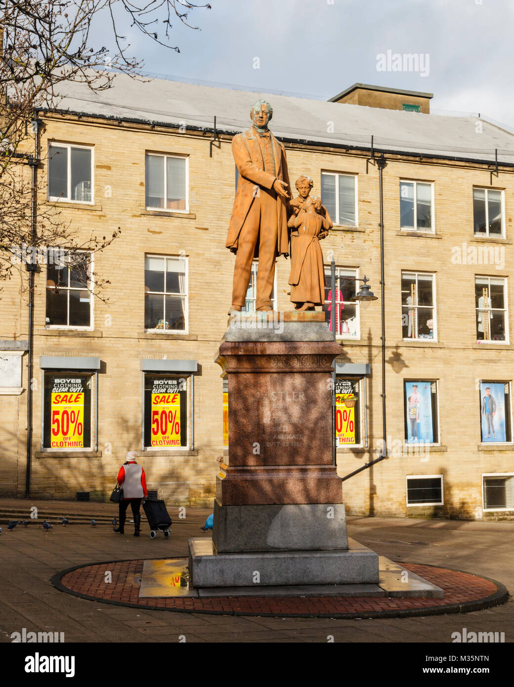 Oastler Square, Bradford, West Yorkshire, UK Stock Photo