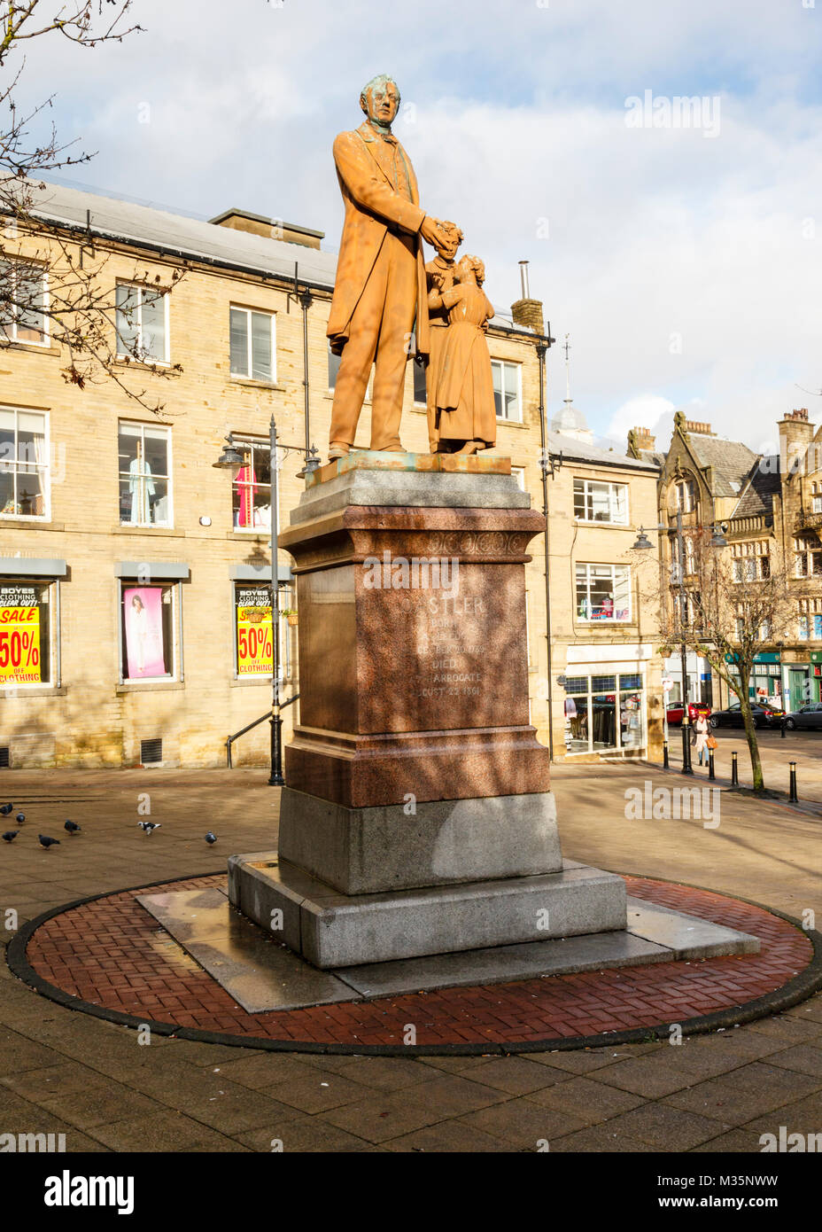 Oastler Square, Bradford, West Yorkshire, UK Stock Photo