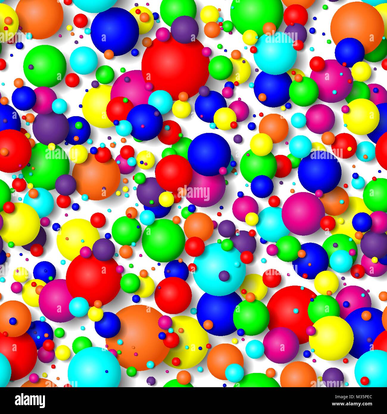 Seamless background of colorful bubbles Stock Vector Image & Art - Alamy