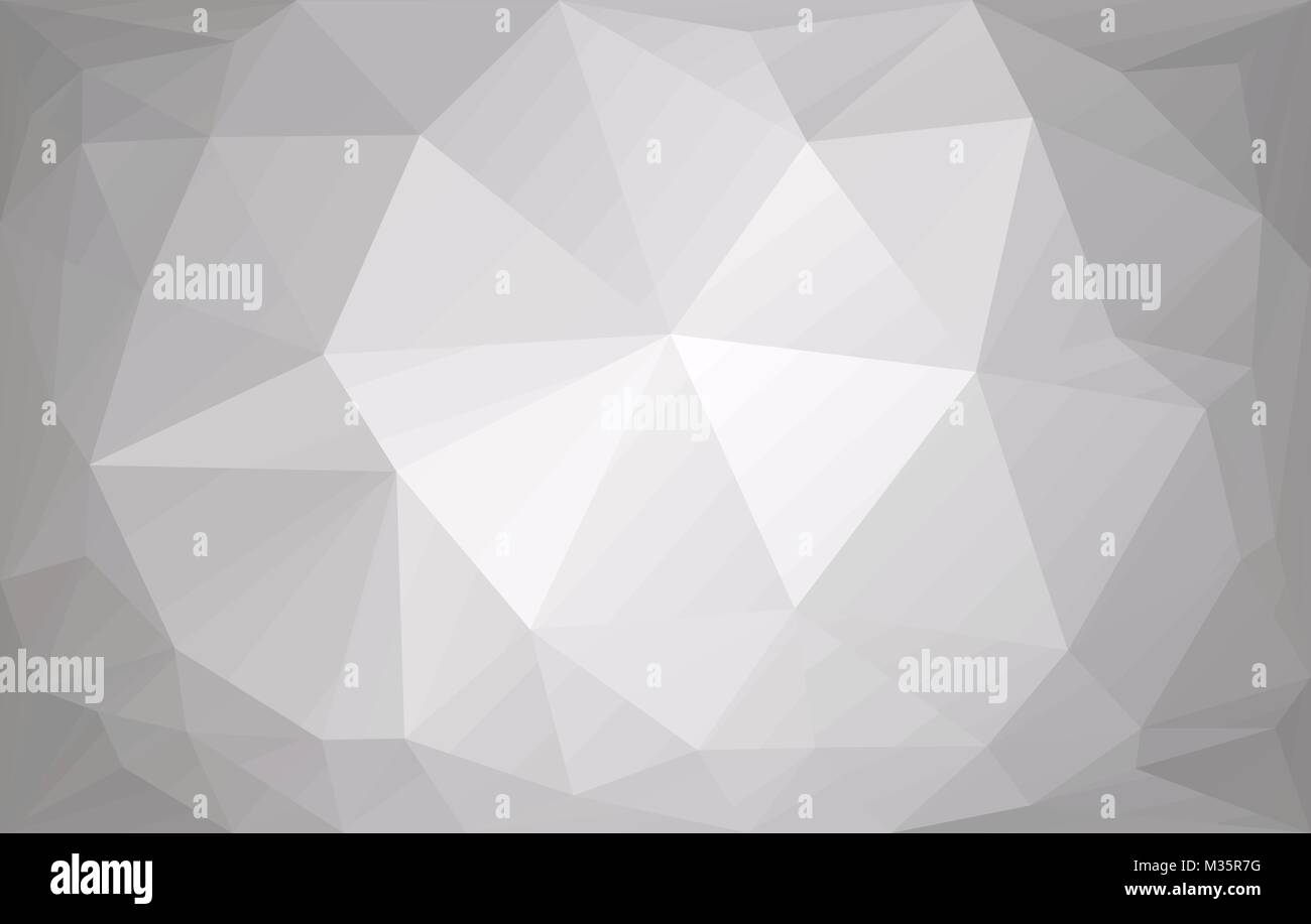 Abstract Gray Vector Background With Triangles Stock Vector Image & Art ...