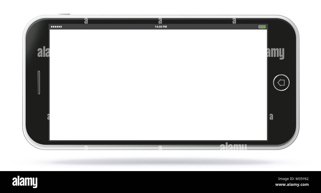 Smart Phone vector illustration isolated on white background Stock ...