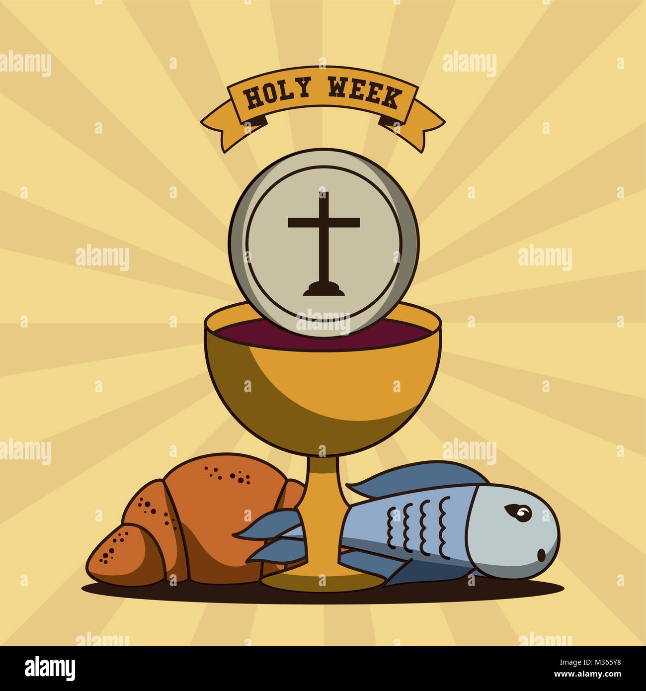 Holy week catholic tradition Stock Vector Image & Art Alamy