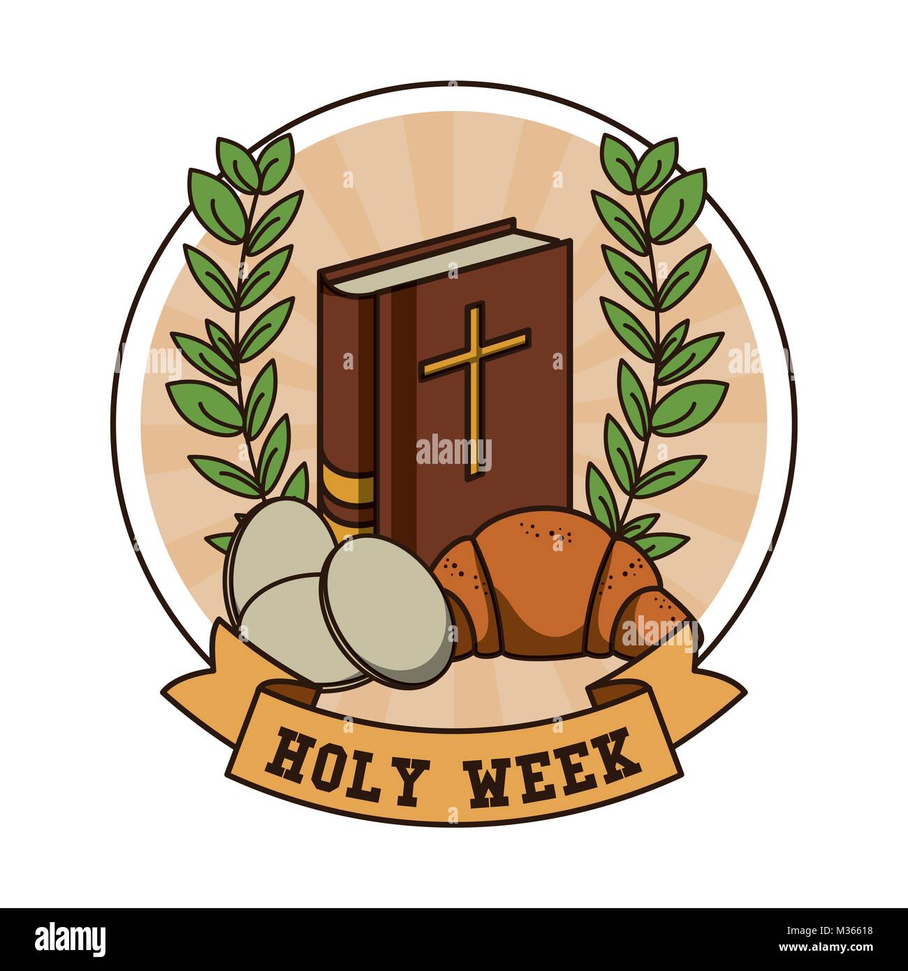 Holy week catholic tradition Stock Vector Image & Art Alamy