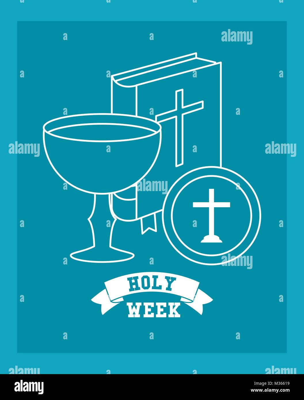 Holy week catholic tradition Stock Vector Image & Art Alamy