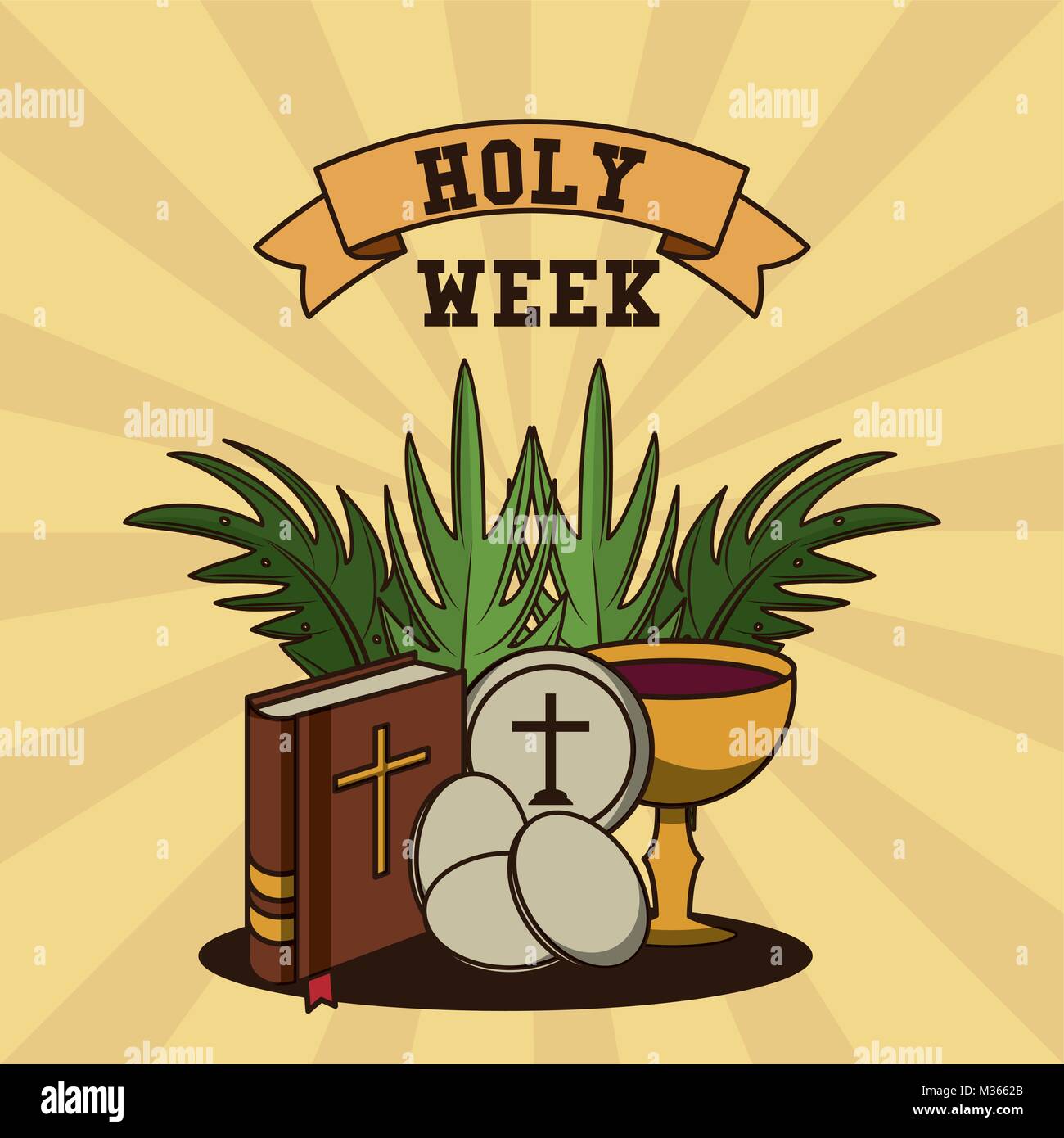 Holy week catholic tradition Stock Vector Image & Art Alamy