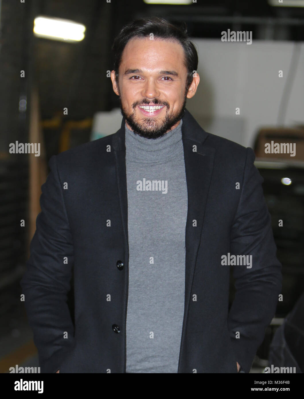 Gareth Gates outside ITV Studios Featuring Gareth Gates Where London