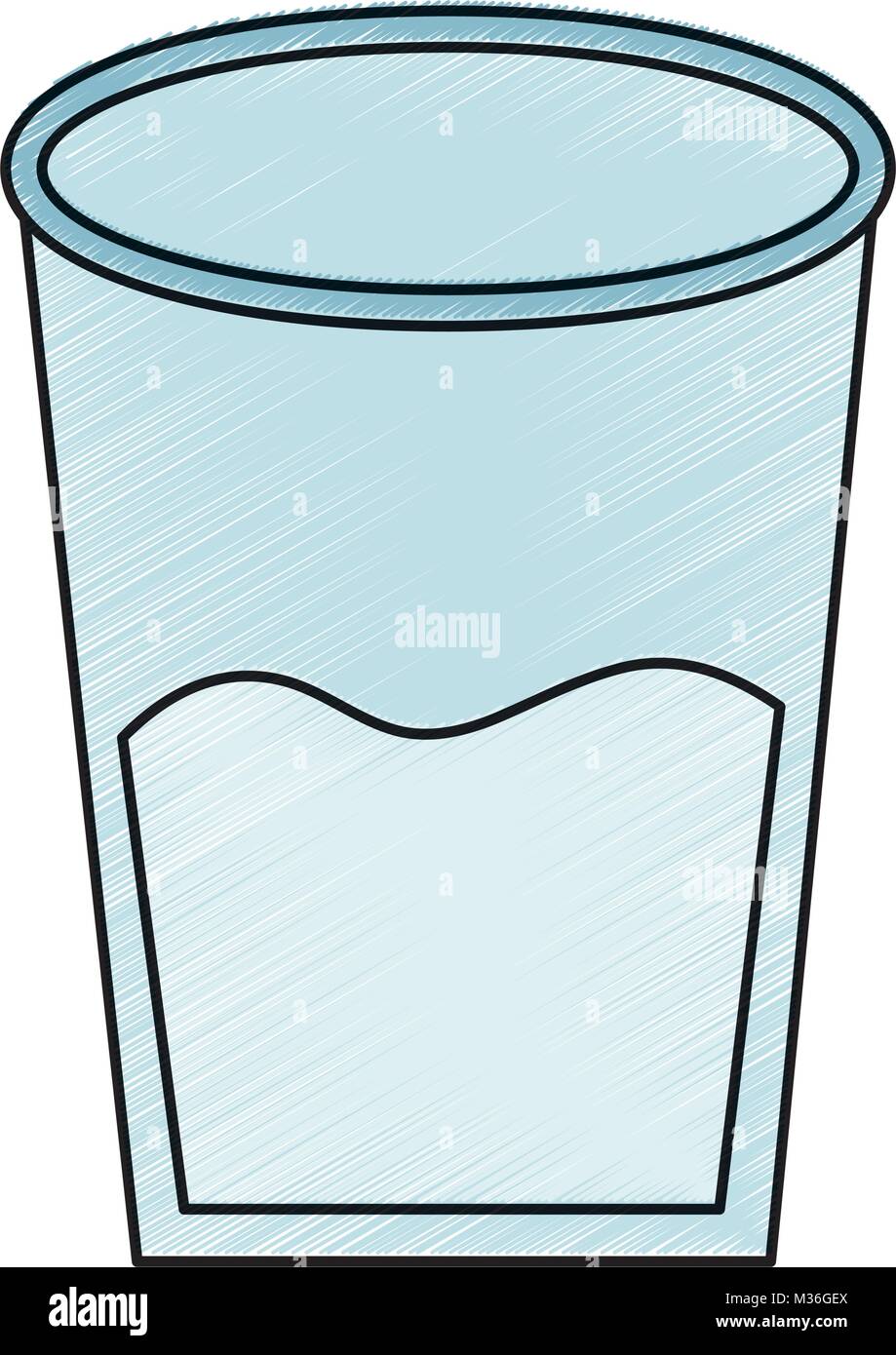 water glass health beverage liquid pure Stock Vector Image & Art Alamy