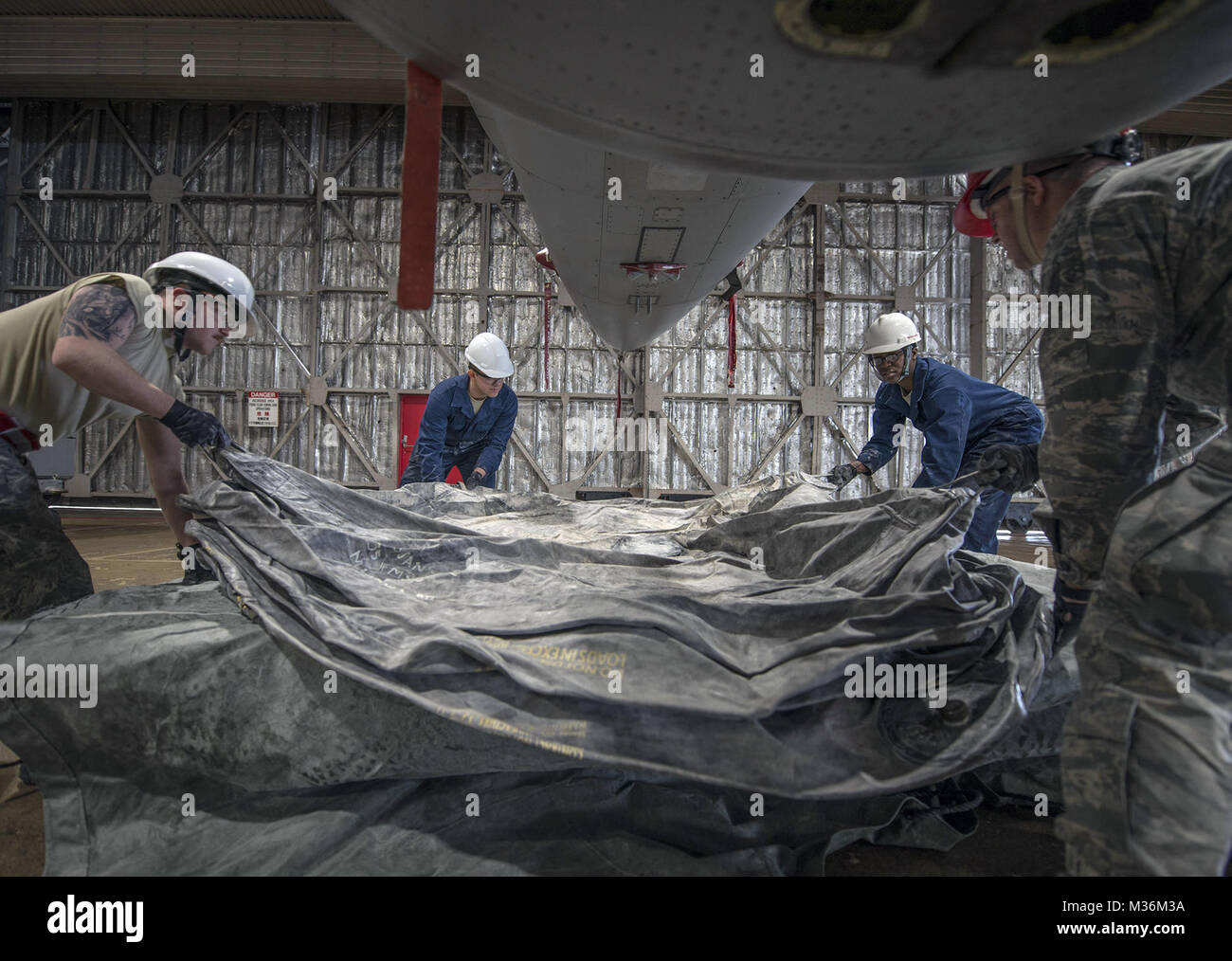 35th Maintenance Squadron trains on lifting damaged aircraft for ...