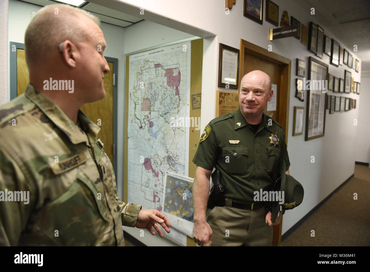 Camp Guernsey Joint Training Center is the focus of the Wyoming