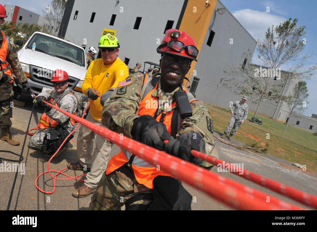 Pull Together by National Guard Stock Photo Alamy