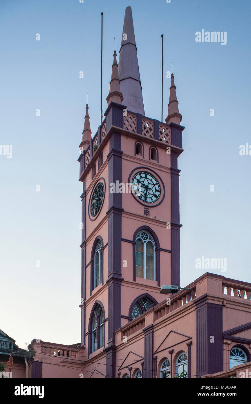 Clock tower Corporation Office, Thrissur, Kerala, India, Asia Stock