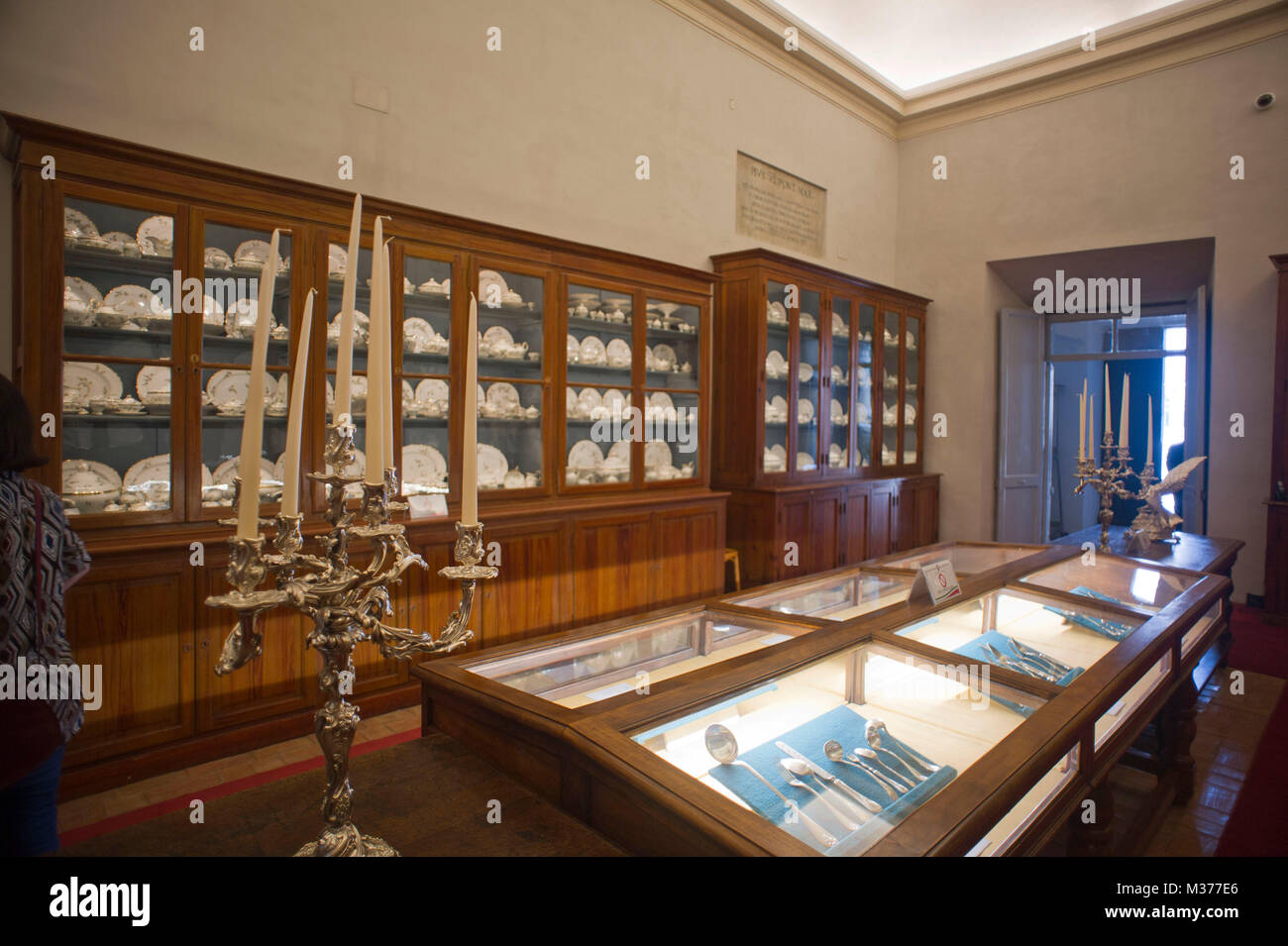 Europe, Italy, Latium, Rome, Rome, Palace of the Quirinale, built on the hill of the same name, former residence - Stock Image