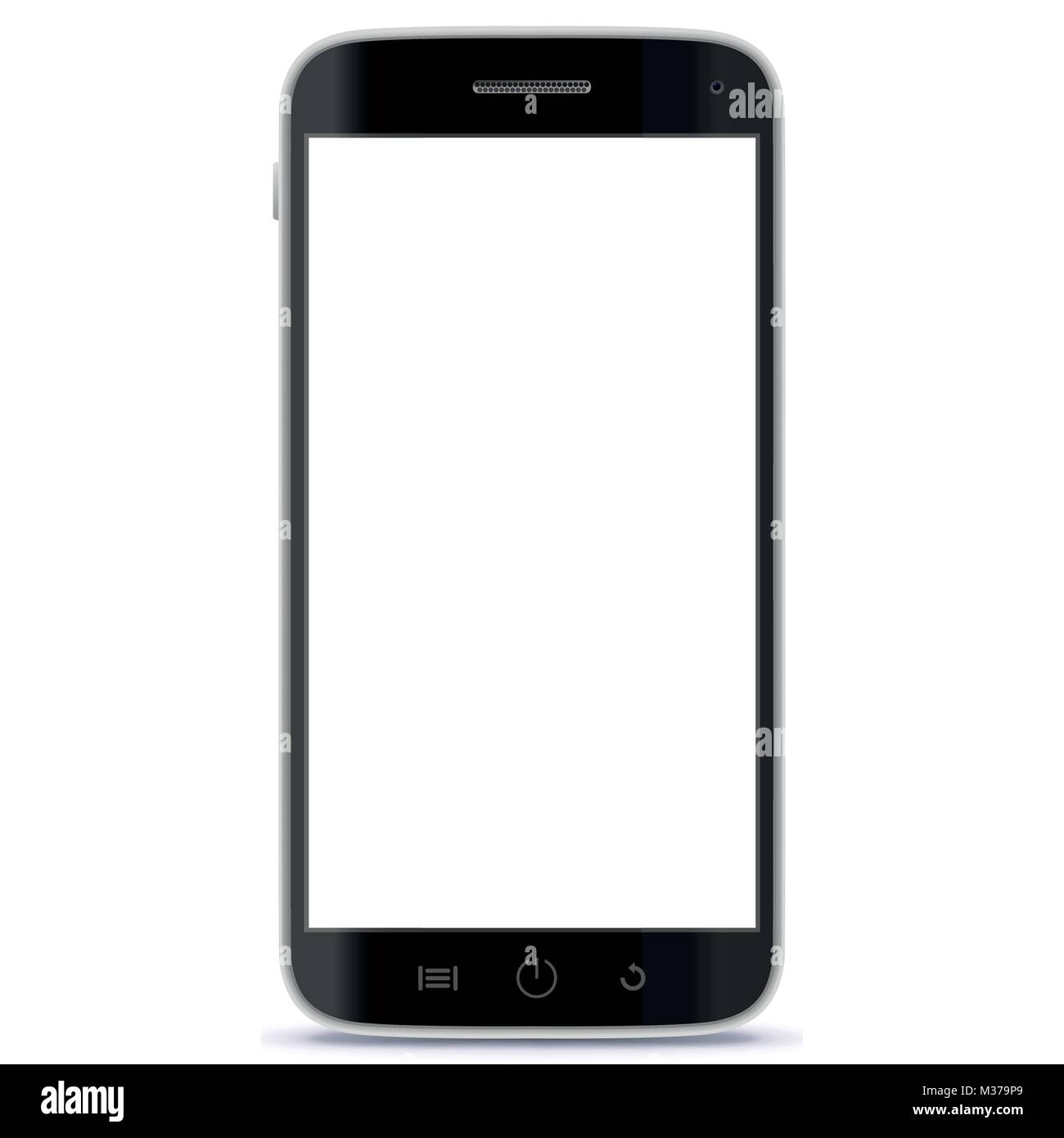 Mobile Phone Vector Illustration. Stock Vector