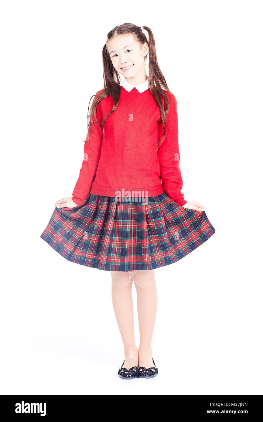 Smiling korean schoolgirl hi-res stock photography and images - Alamy