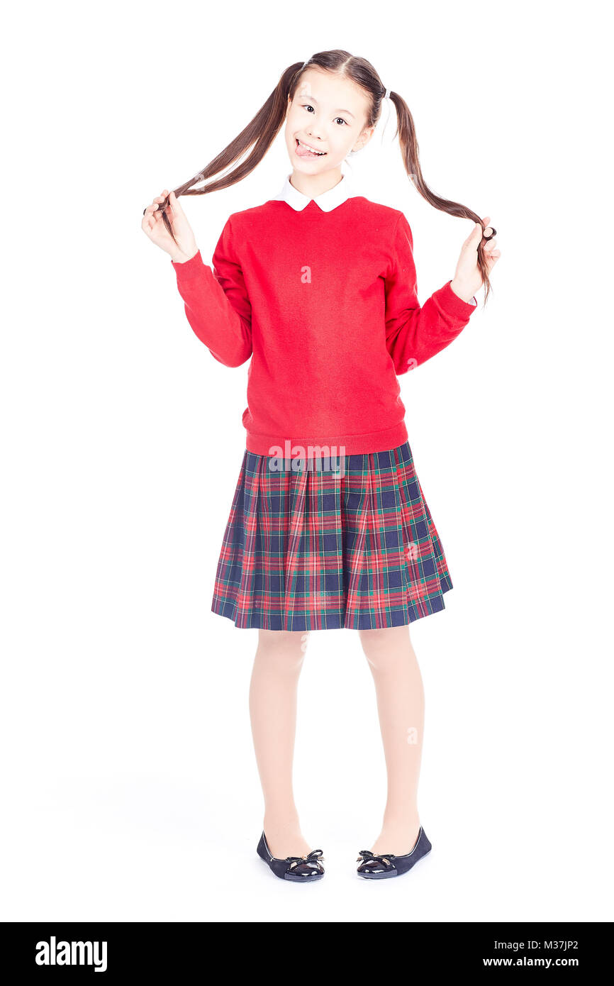 Schoolgirl In Uniform Stock Image Schoolgirl In Uniform Stock Image