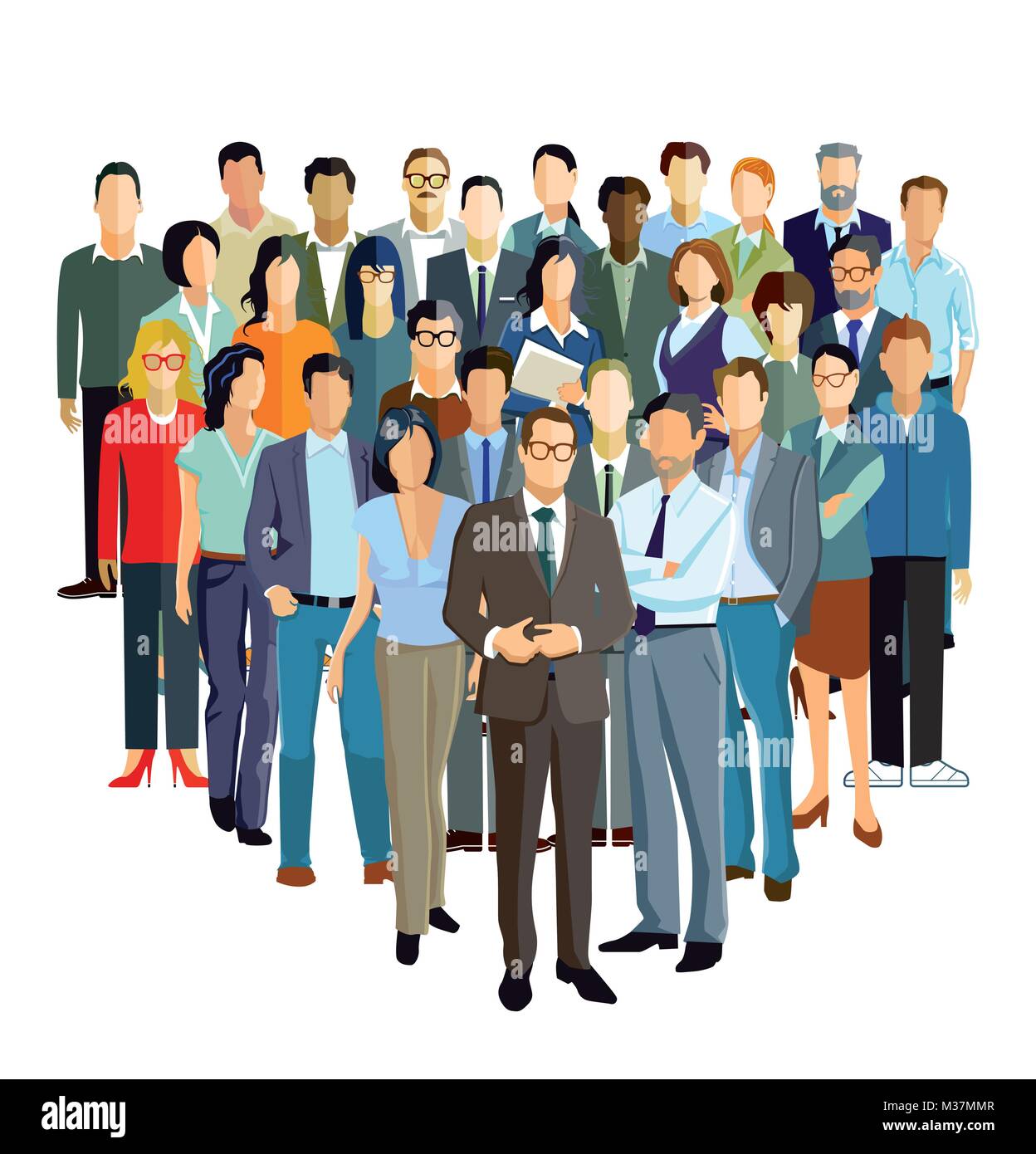 Employee Stock Vector Images - Alamy