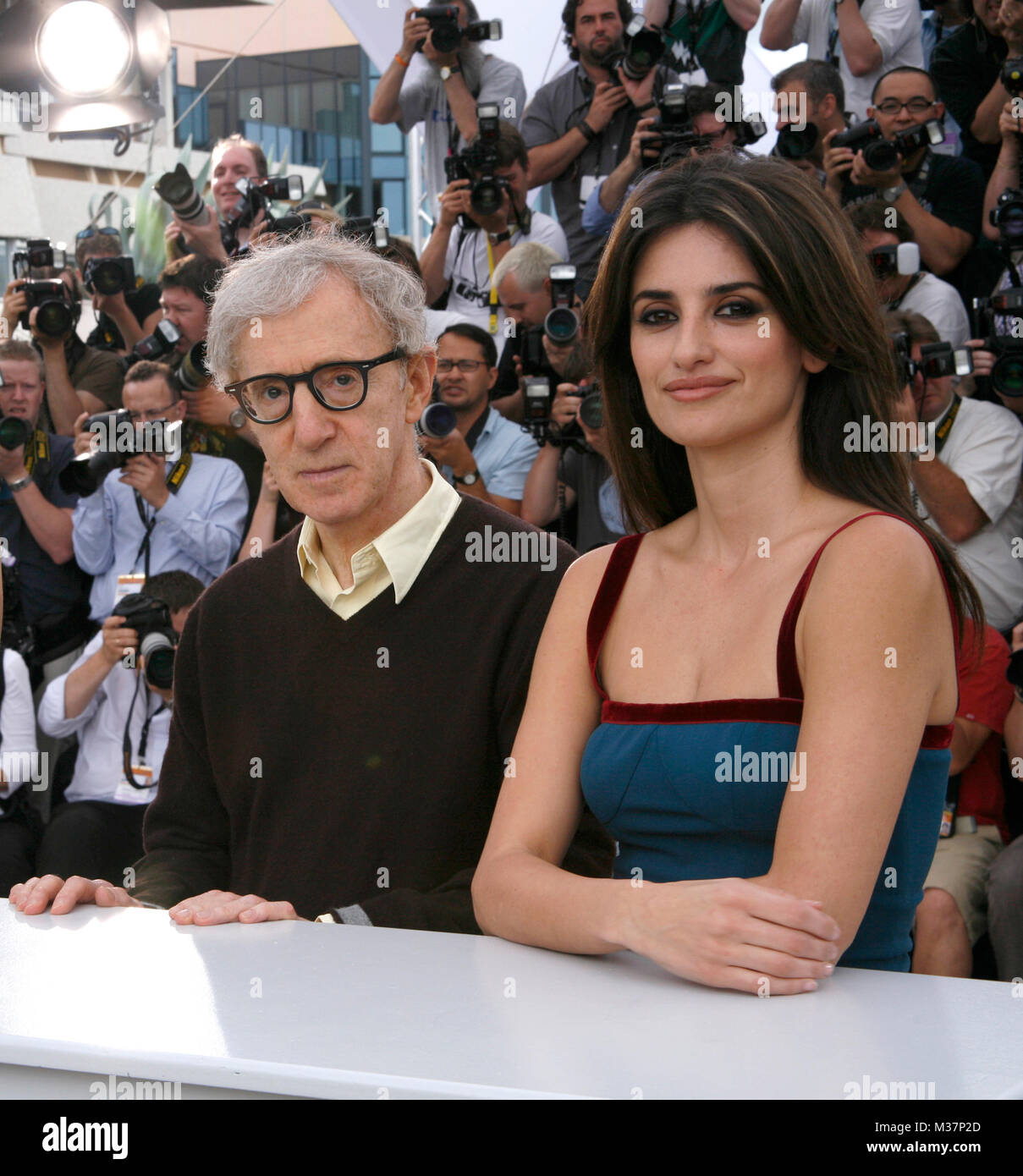 Penelope Cruz & Woody Allen & Rebecca Hall attending the VICKY