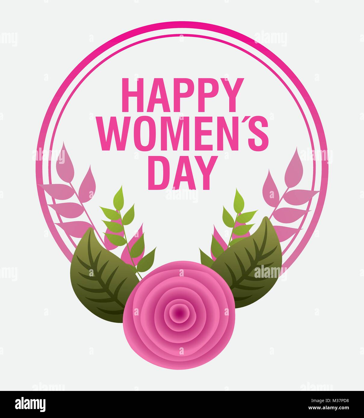 Pink carnations bouquet Stock Vector Images Alamy