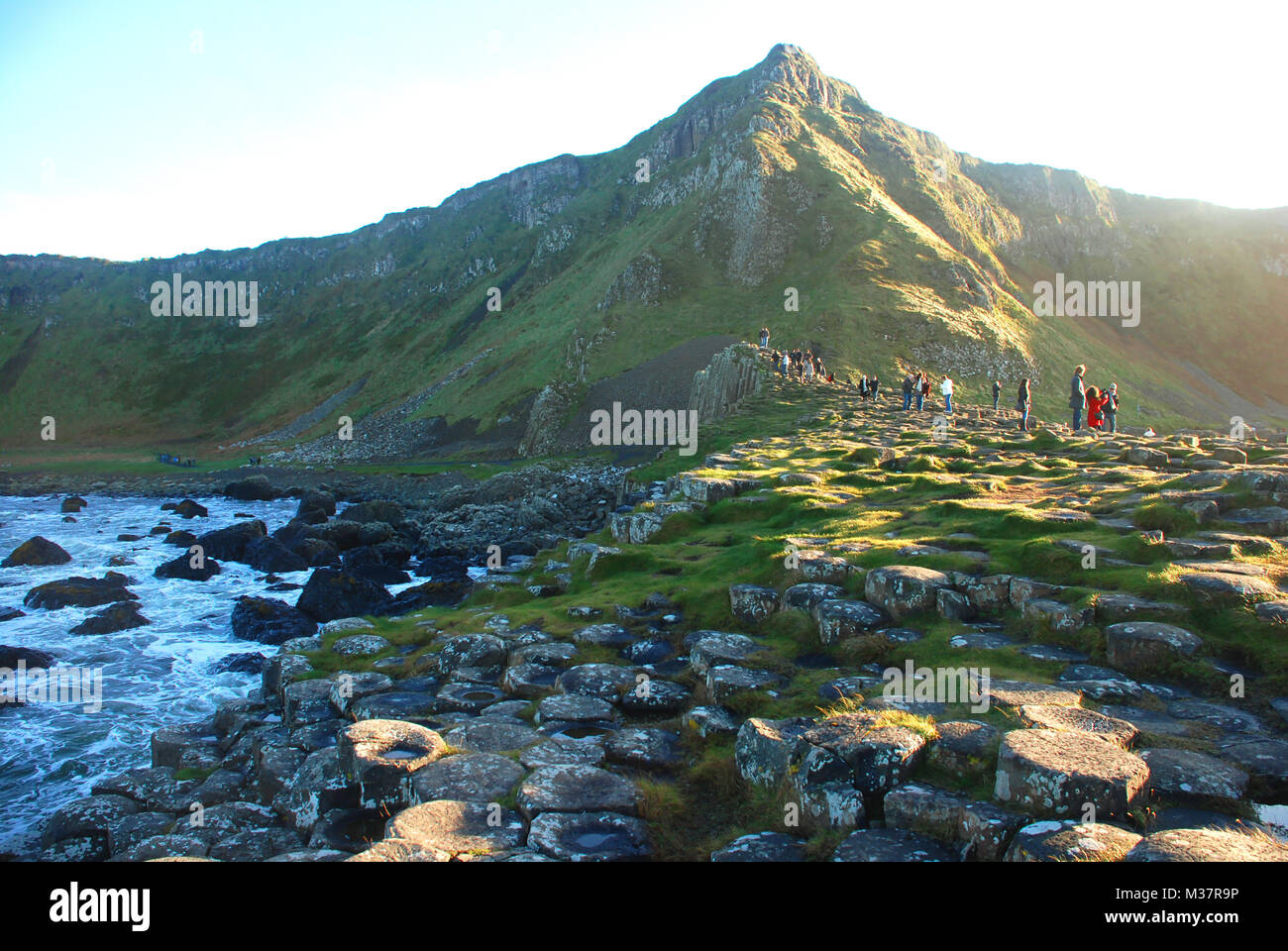 Giants causeway near bushmills ireland hi-res stock photography and ...