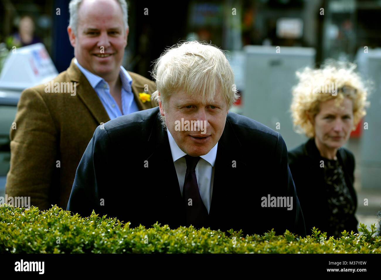 British Foreign Secretary Boris Johnson Secretary of State for Foreign and Commonwealth Affairs Stock Photo