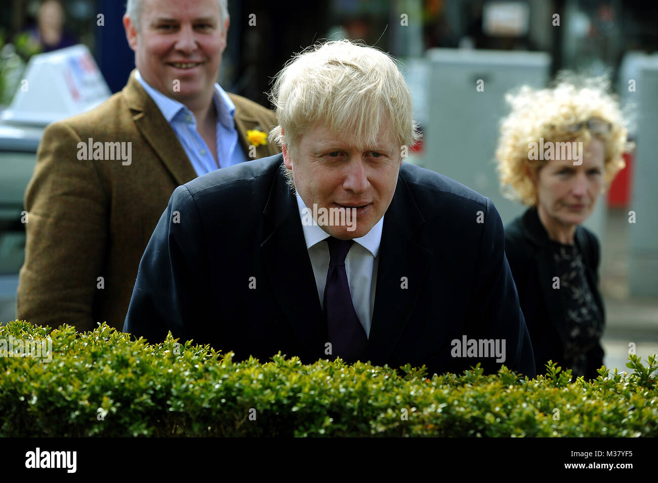 British Foreign Secretary Boris Johnson Secretary of State for Foreign and Commonwealth Affairs Stock Photo