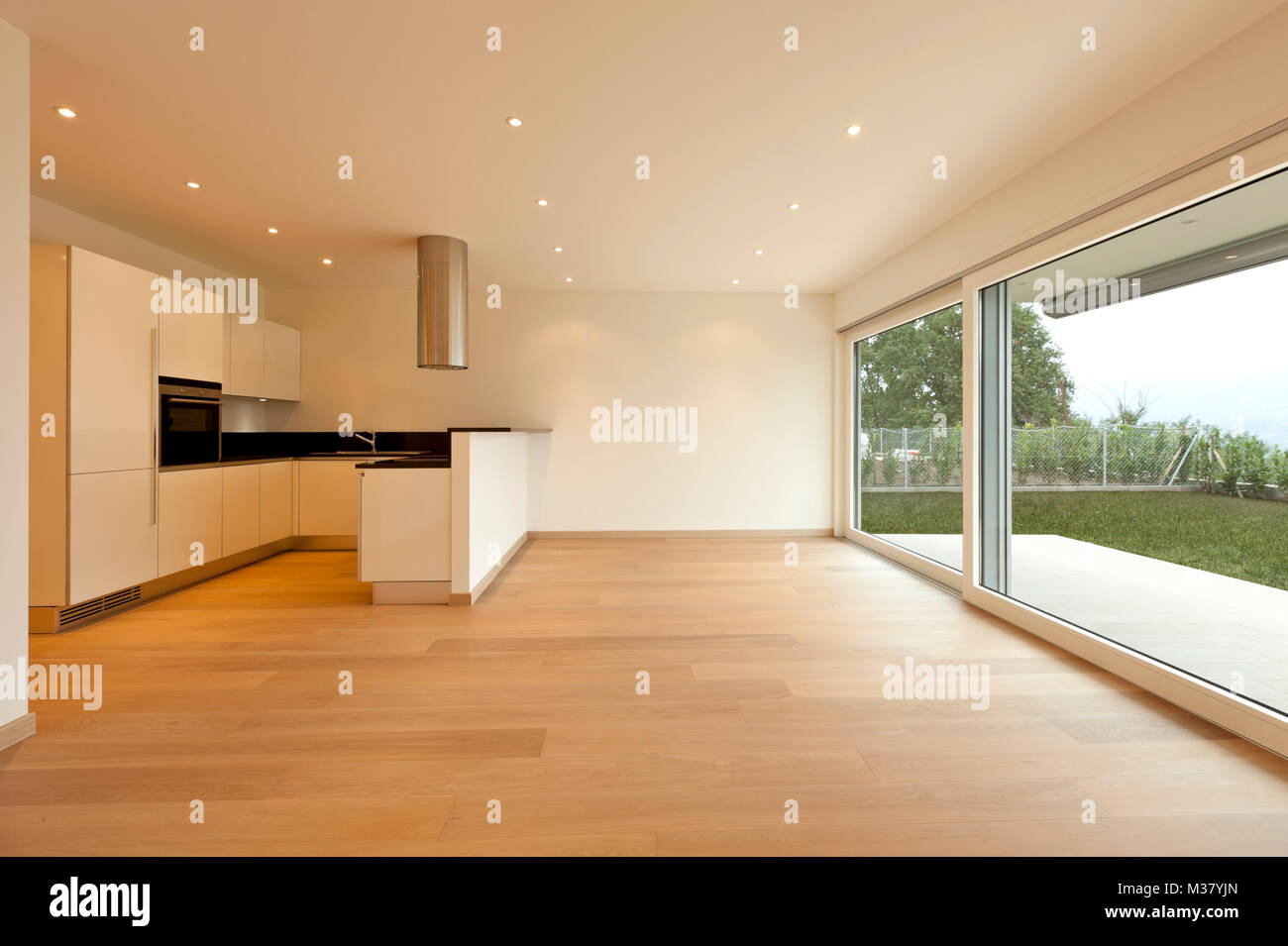 new apartment, kitchen view Stock Photo - Alamy