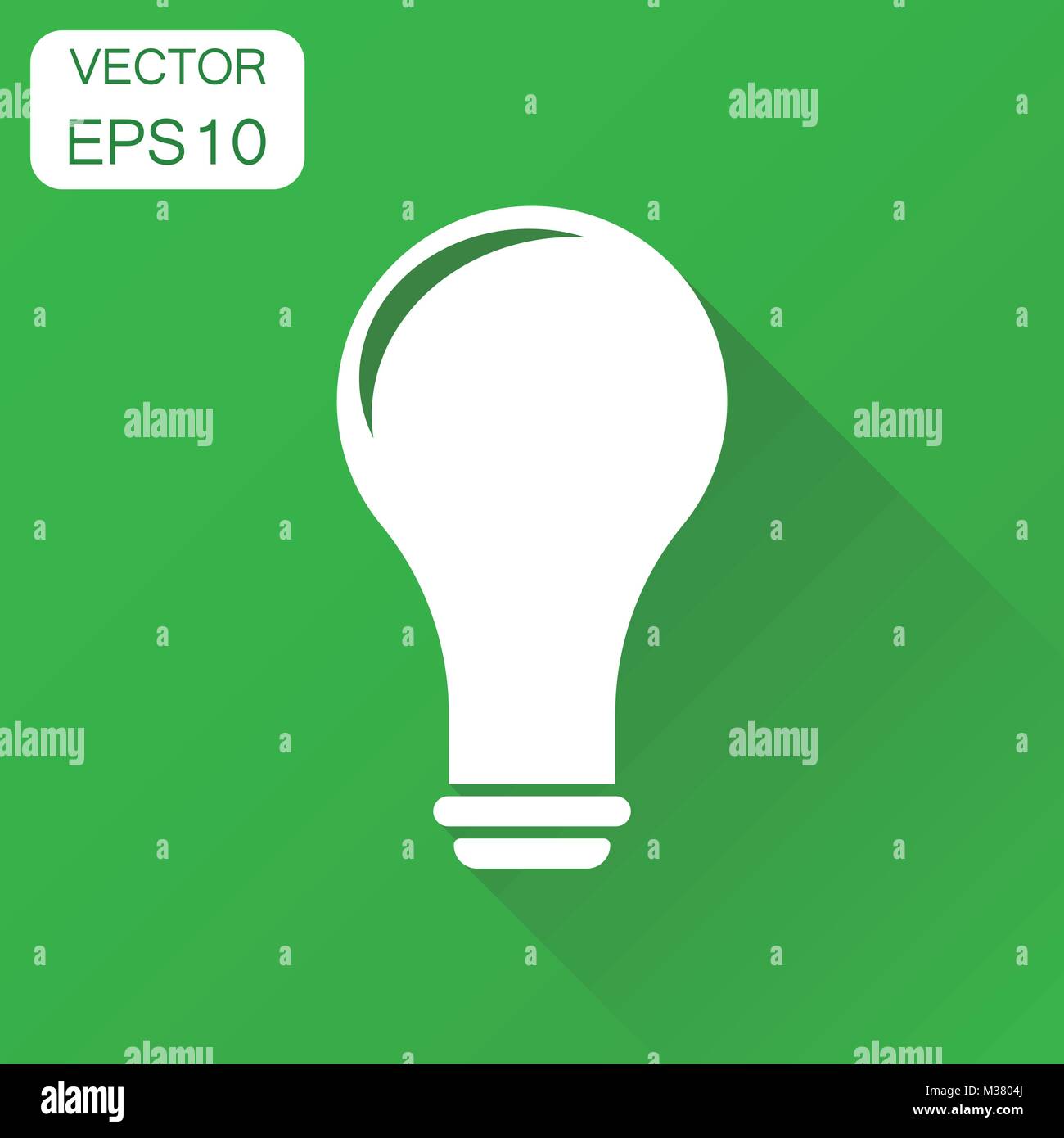 Lightbulb idea icon. Business concept bulb pictogram. Vector ...