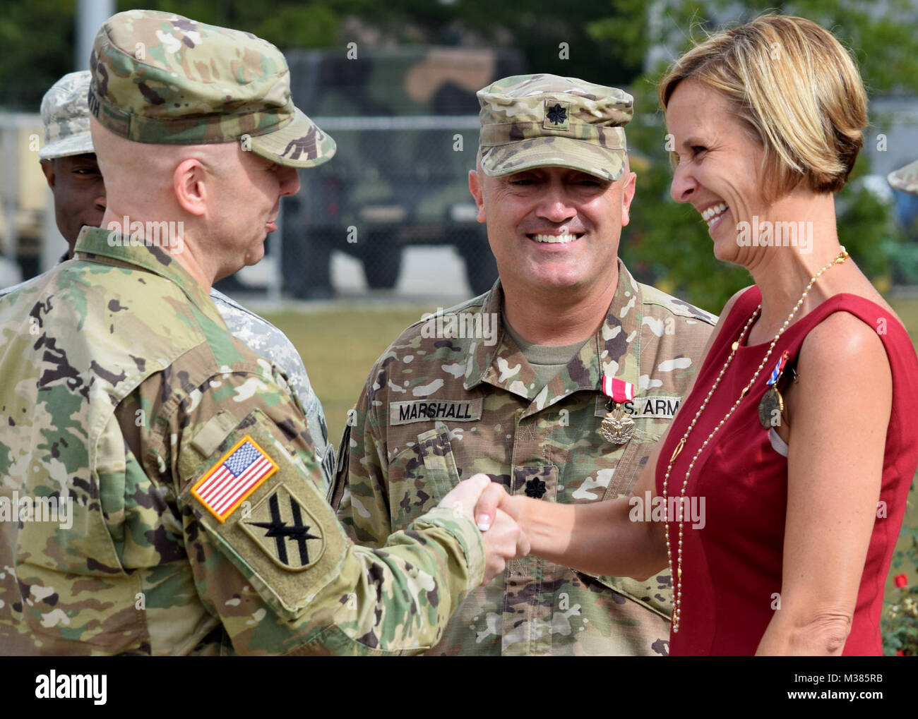 MACON, Ga., Oct. 15, 2017 – Jennie Marshall receives the Georgia ...