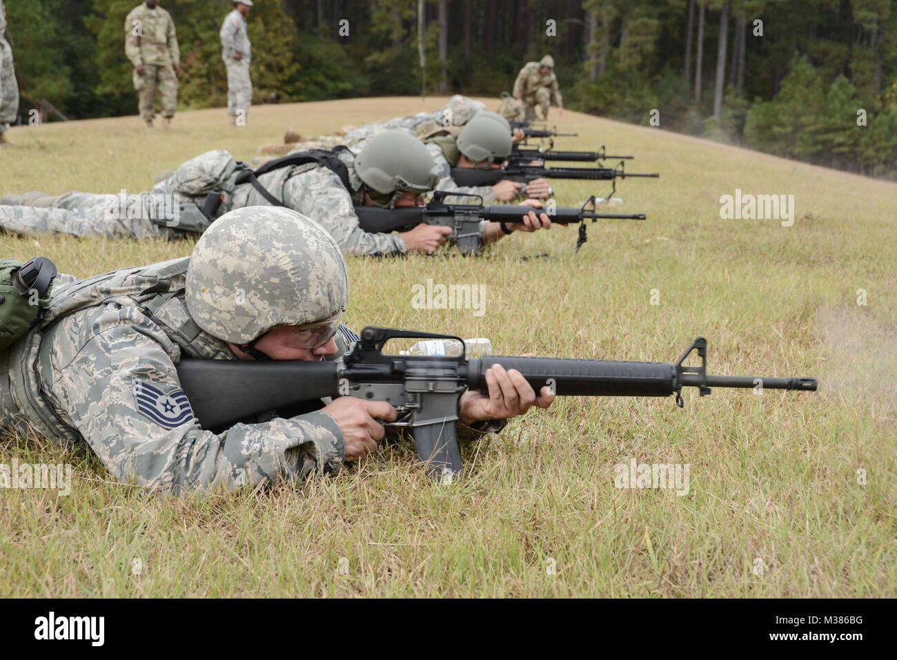 Louisiana National Guard Airmen and Soldiers compete in the Adjutant