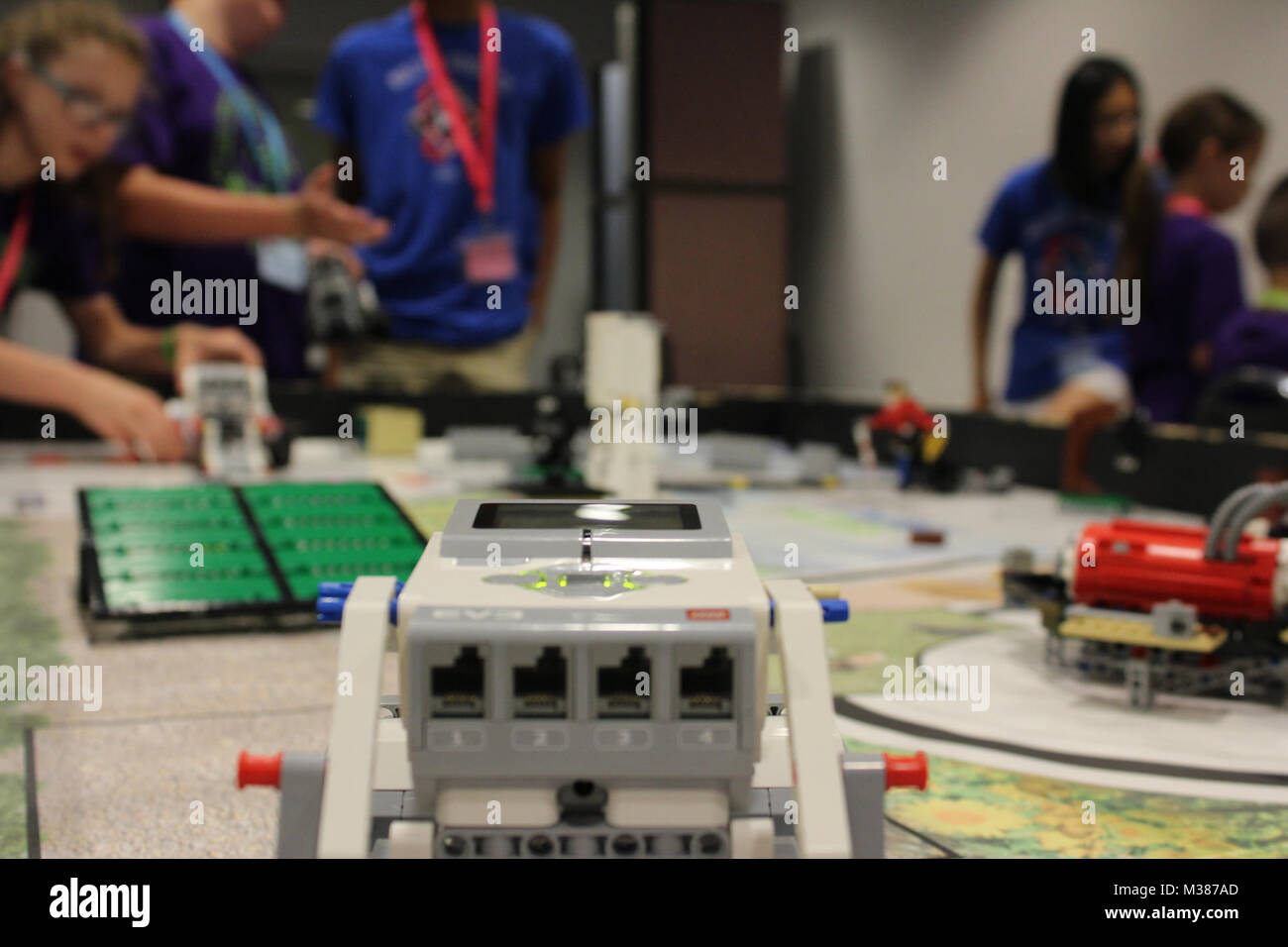 Robotics Camp 2017 by Georgia National Guard Stock Photo - Alamy
