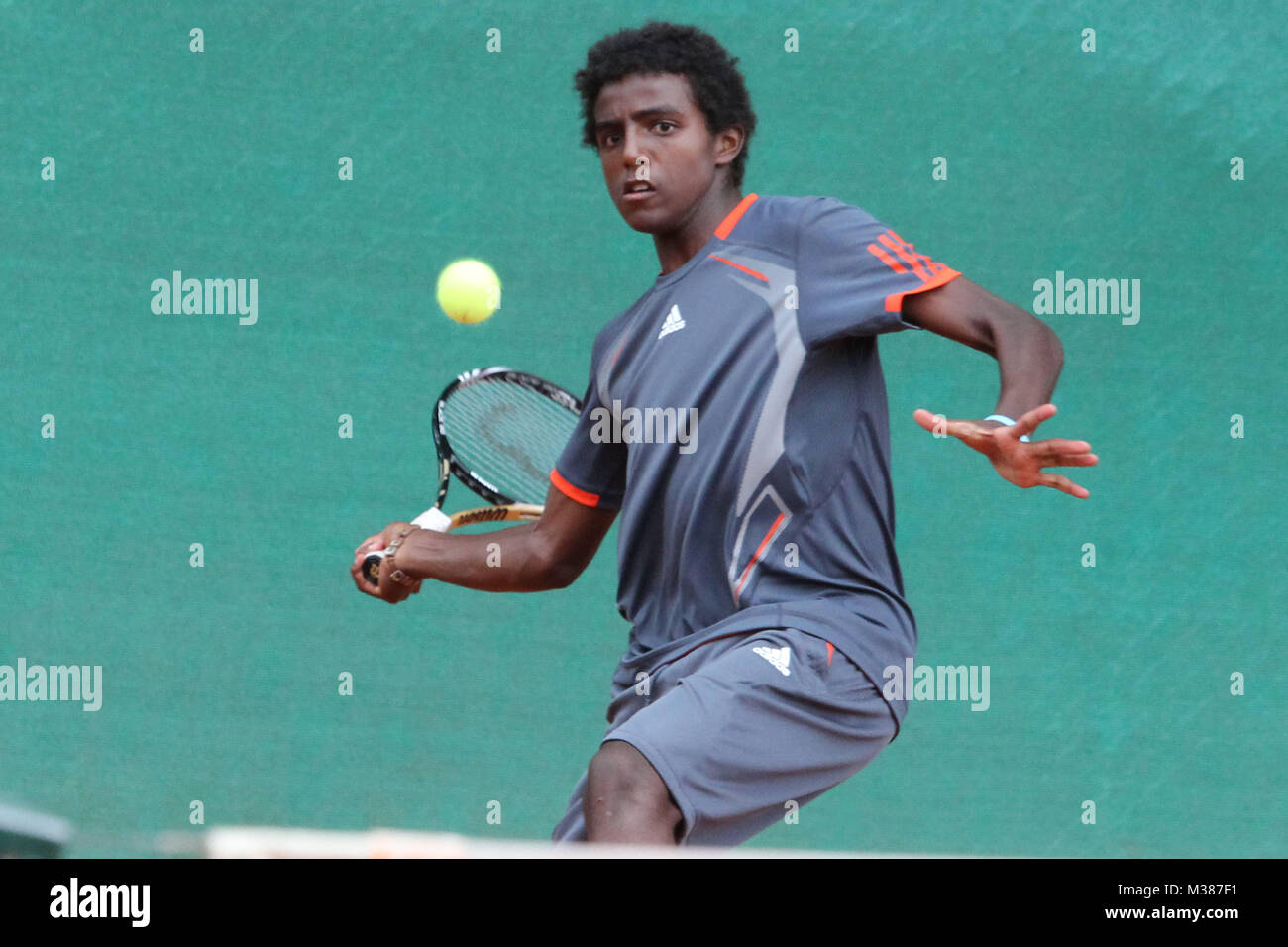 Elias Ymer Swe 3 Allianz Kundler German Juniors Supported By Optimal Systems Berlin 12 07 2012 Elias Ymer Swe 3 Vs Cheng Yu Yu Tpe Stock Photo Alamy