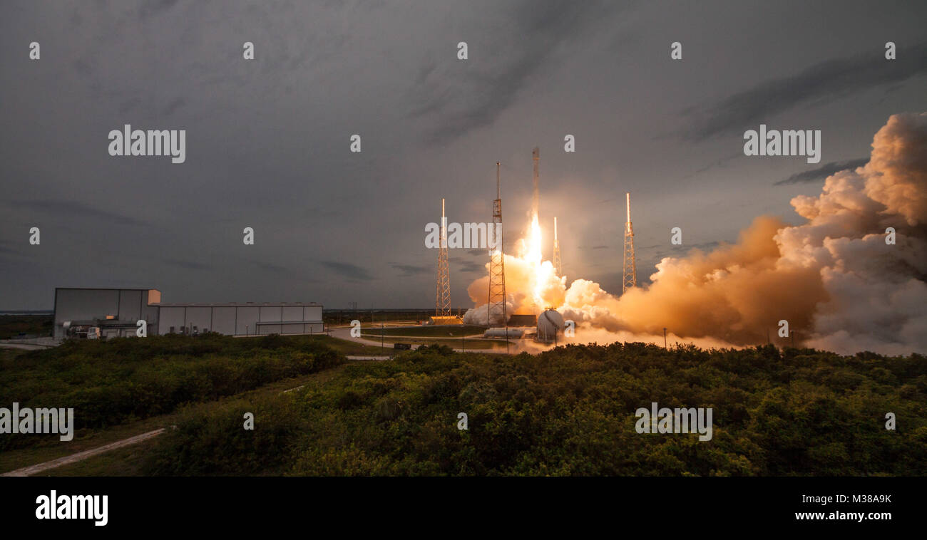 The Thales mission launched a satellite aboard the Falcon 9 rocket ...