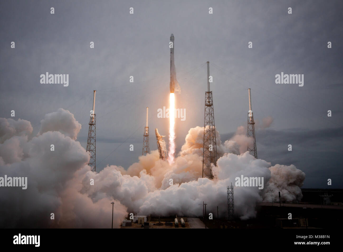 The CRS-3 mission successfully launched using the Falcon 9 rocket to ...
