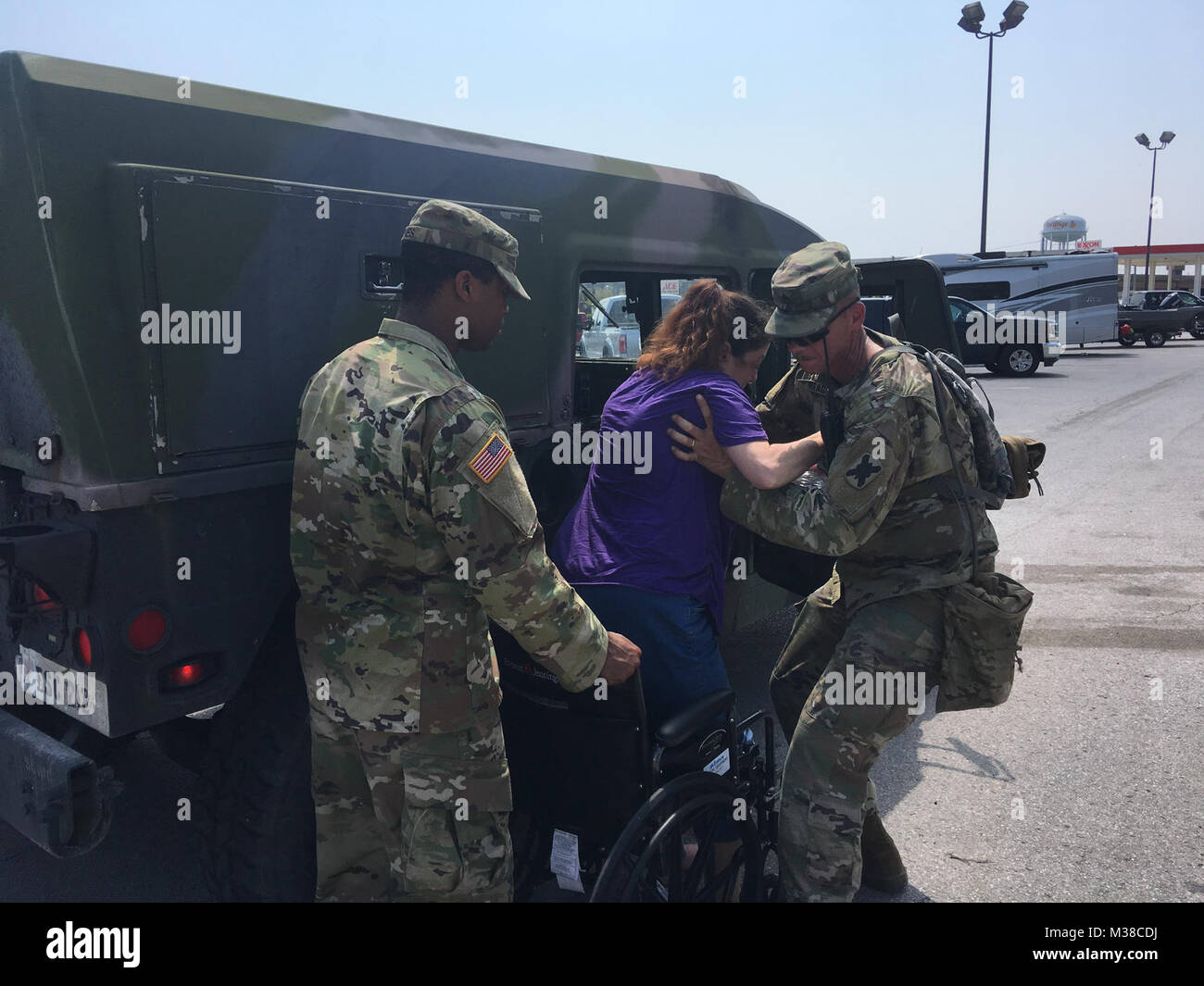 Staff Sgt. Joseph Reagan, with B Co 769th Brigade Engineer Battalion of