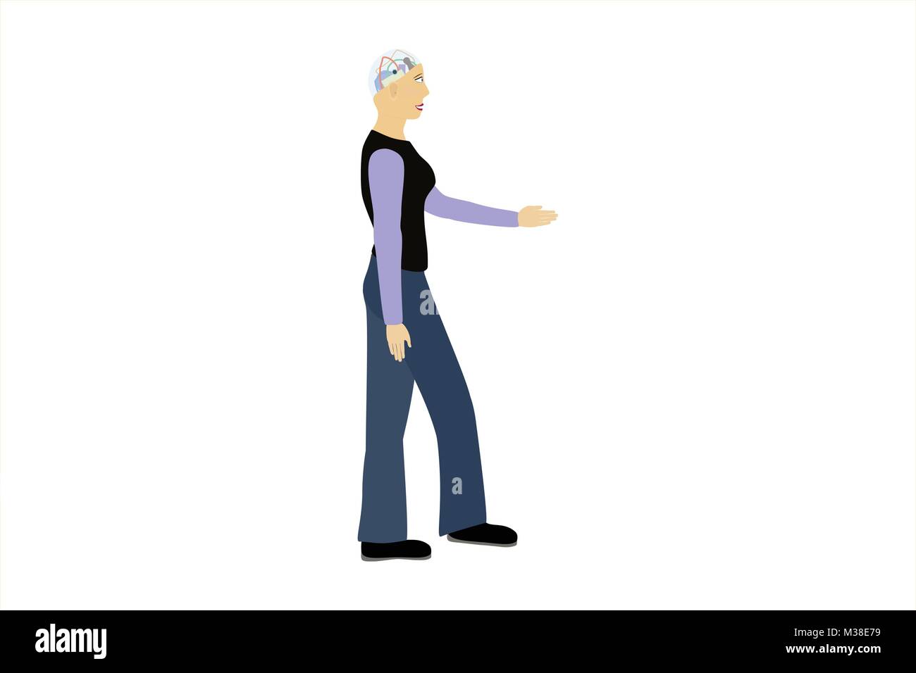 robot walking like human