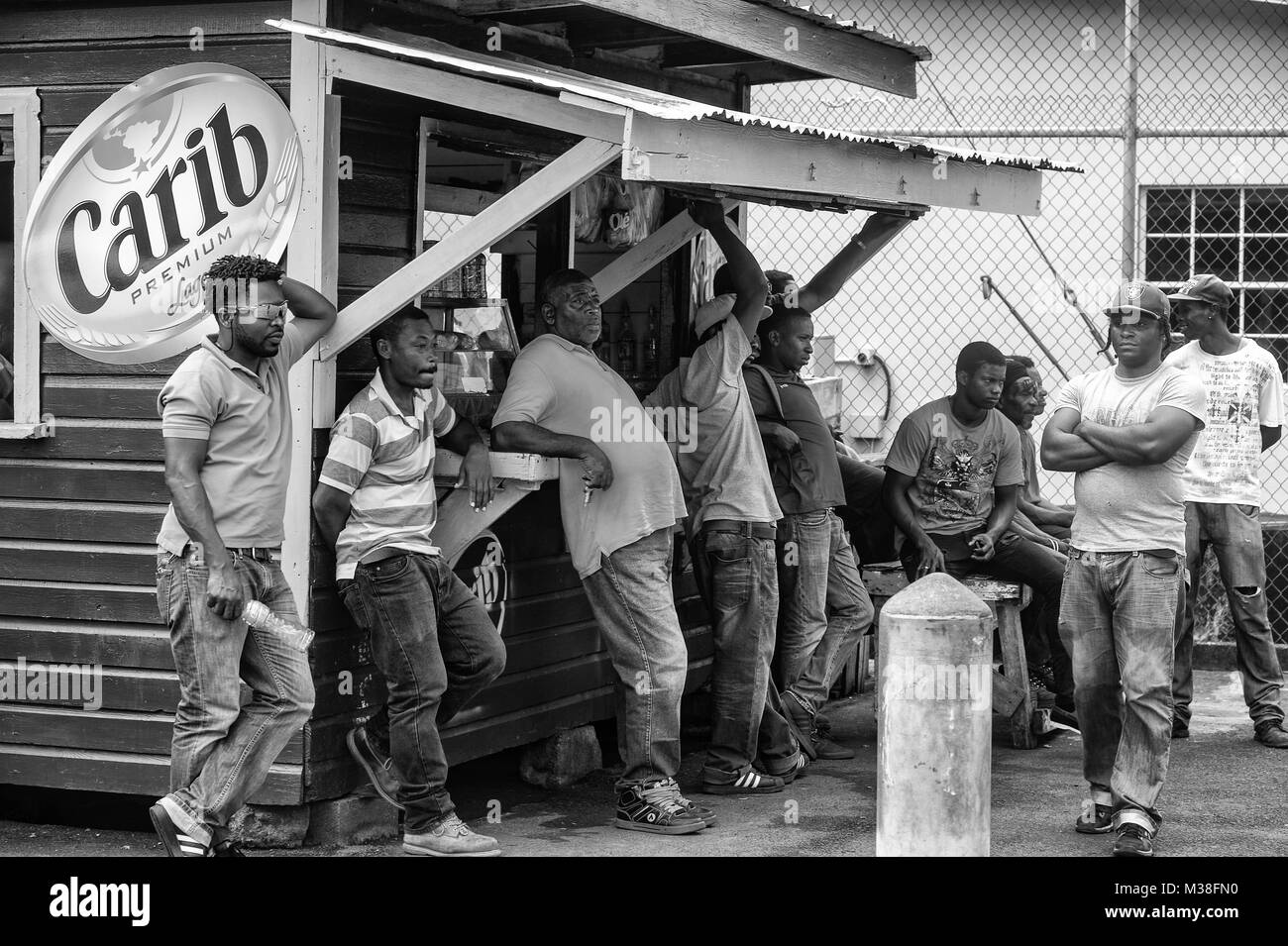 Tourism in grenada Black and White Stock Photos & Images Alamy